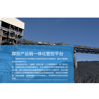 煤炭产运销一体化管控平台